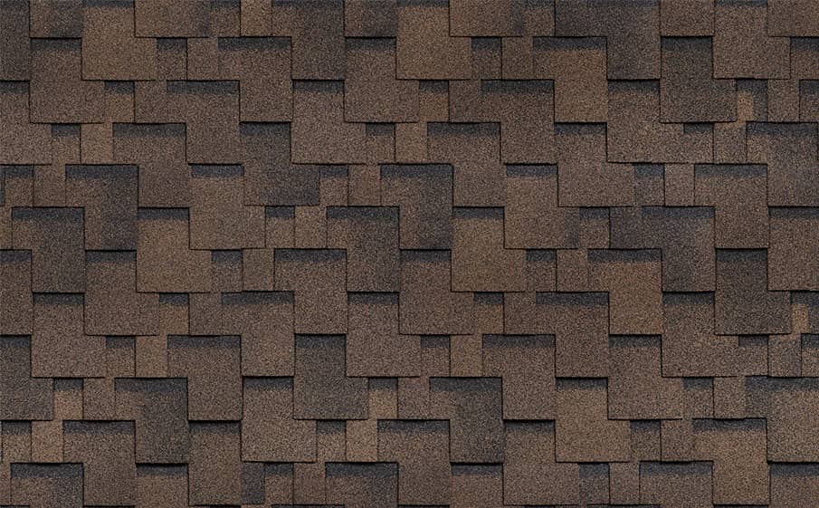 Гибкая черепица ТЕХНОНИКОЛЬ SHINGLAS Финская черепица аккорд, Коричневый